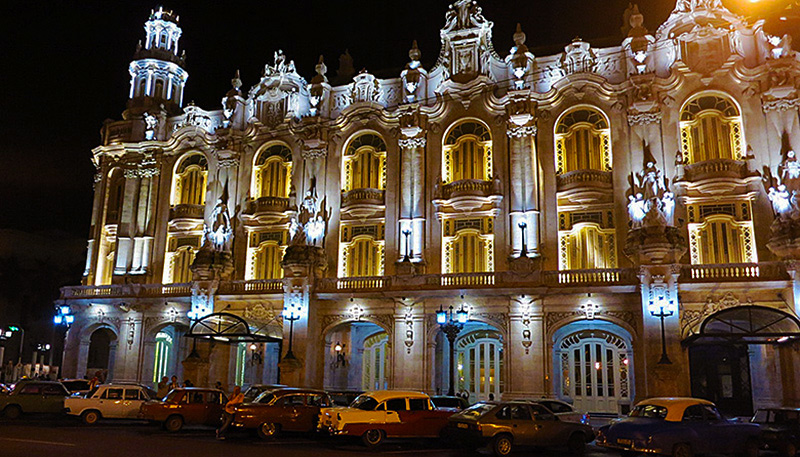 Grand Teatro in Havana Cuba